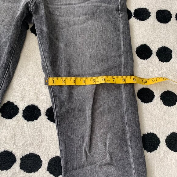 Frame Denim Jeans L'Homme Straight Badlands Charcoal Grey Denim - Picture 11 of 13